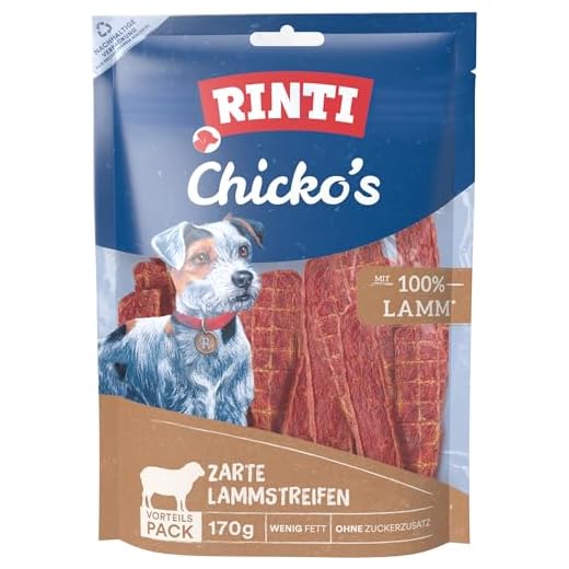 Rinti Hundesnacks Extra Chicko Lamm 170 g, 3er Pack (3 x 170 g)