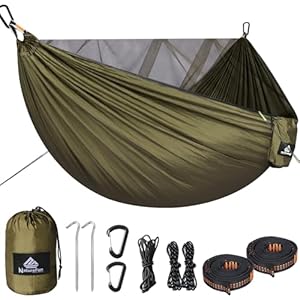 NATUREFUN Hamaca de Camping con mos...