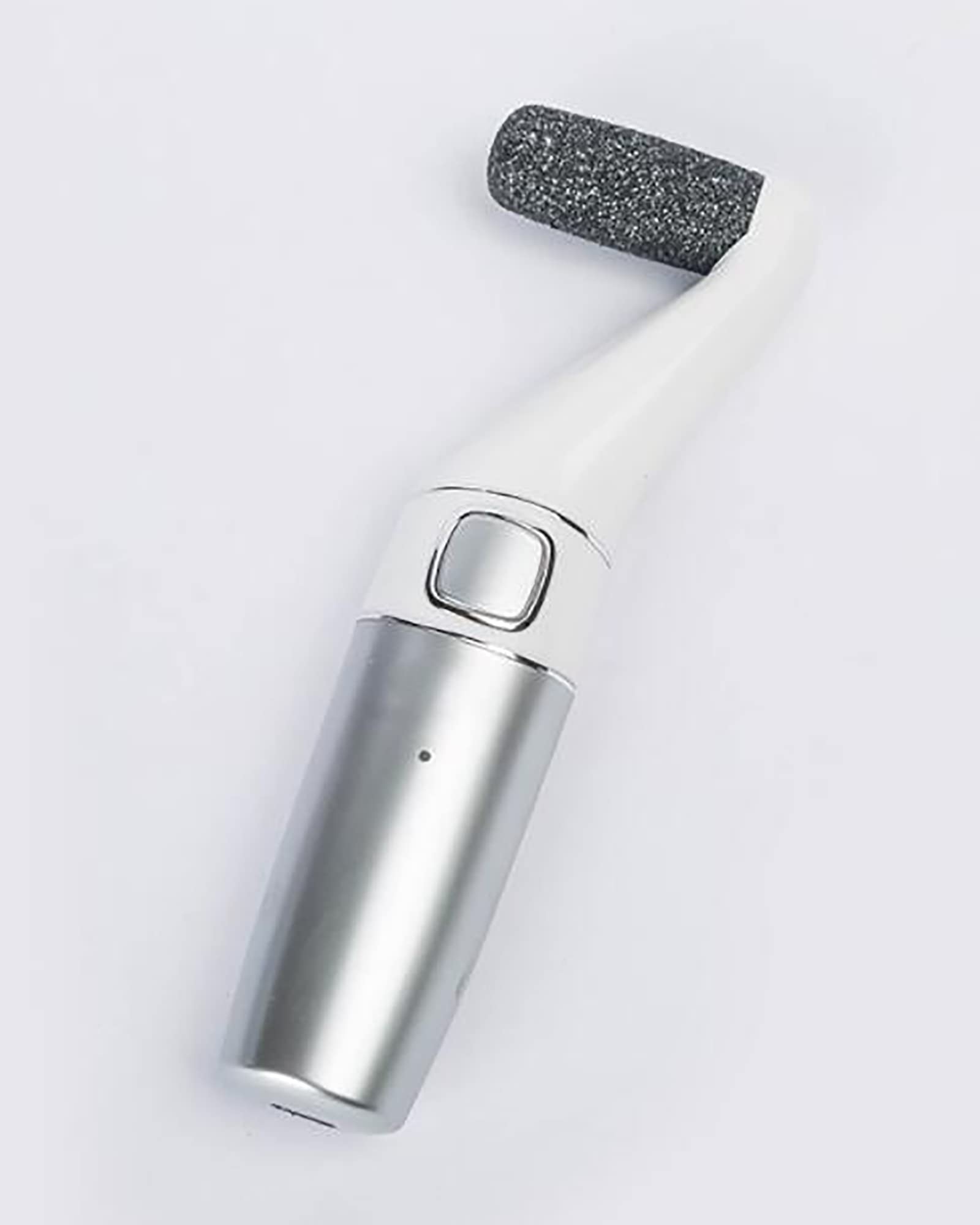 Removedor de Callos de pie eléctrico portátil Lima de pie USB Herramientas Profesionales de pedicura con 2 Cabezales de Rodillos y 1 Cepillo de Limpieza, Gris (Gris)