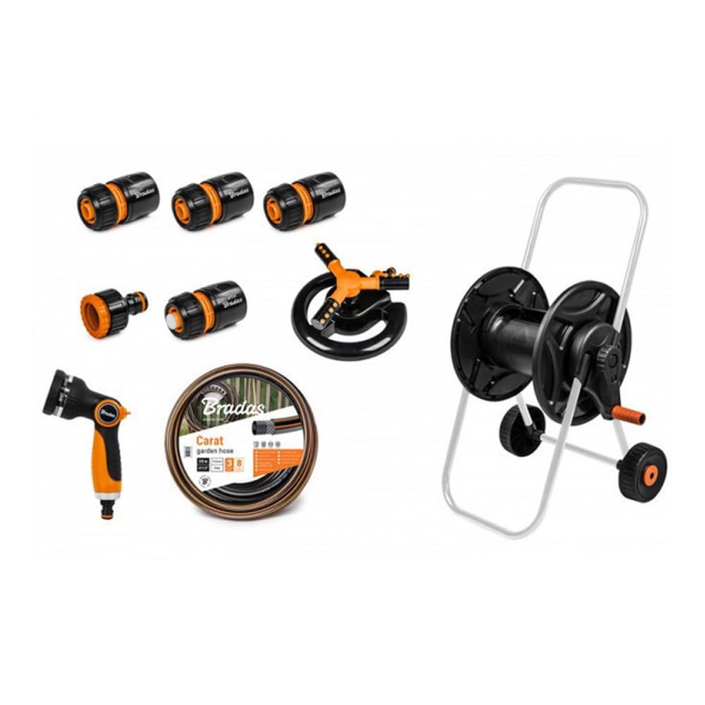 Schlauch-Set mit Gartenschlauch 1/2 Zoll Black Line 20 m + Sprinkler