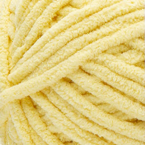 BERNAT Baby Blanket Sparkle 300g - Sunshine Sparkle, Hot Pink - Image 2