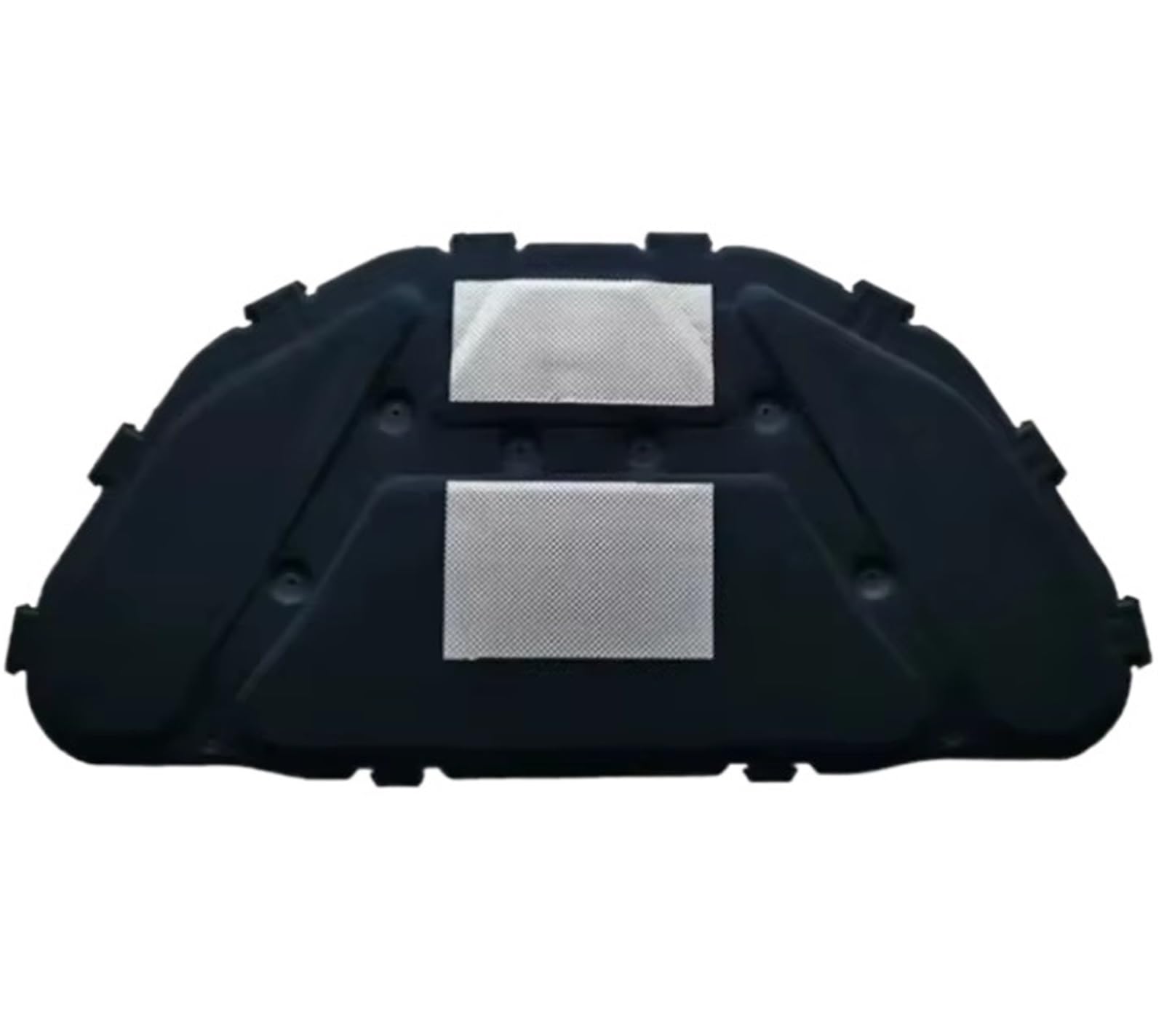 Fdurftar 2 Pieces Of Aluminum Cotton Soundproof Cover 51481234000 For Bmw For X1 For E84 2010-2015 Front Hood Engine Shield Sound Heat Insulated Pad Engine Hood Insulation Pad(2 Pieces Of Aluminum)