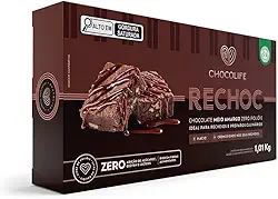 Chocolate Rechoc Amargo S/poliol - Chocolife - 1unx1,01kg