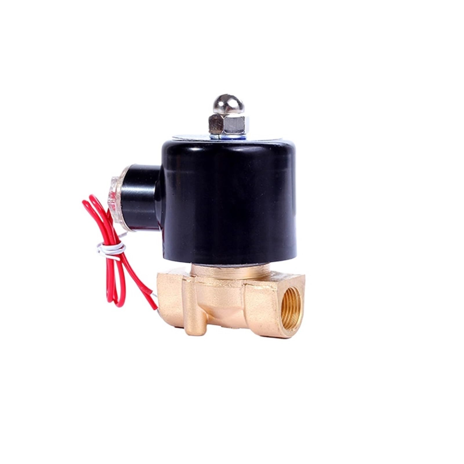 1/8" 1/4" 3/8" Brass Electric Solenoid Valve 12V 24V 220V 110V Normally Closed Solenoid Valve(1/8",BSP_380VAC)
