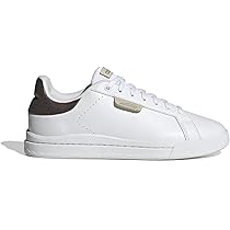 adidas Donna Court Silk Shoes, Cloud white, Cloud white, champagne met, 36 2, 3 EU