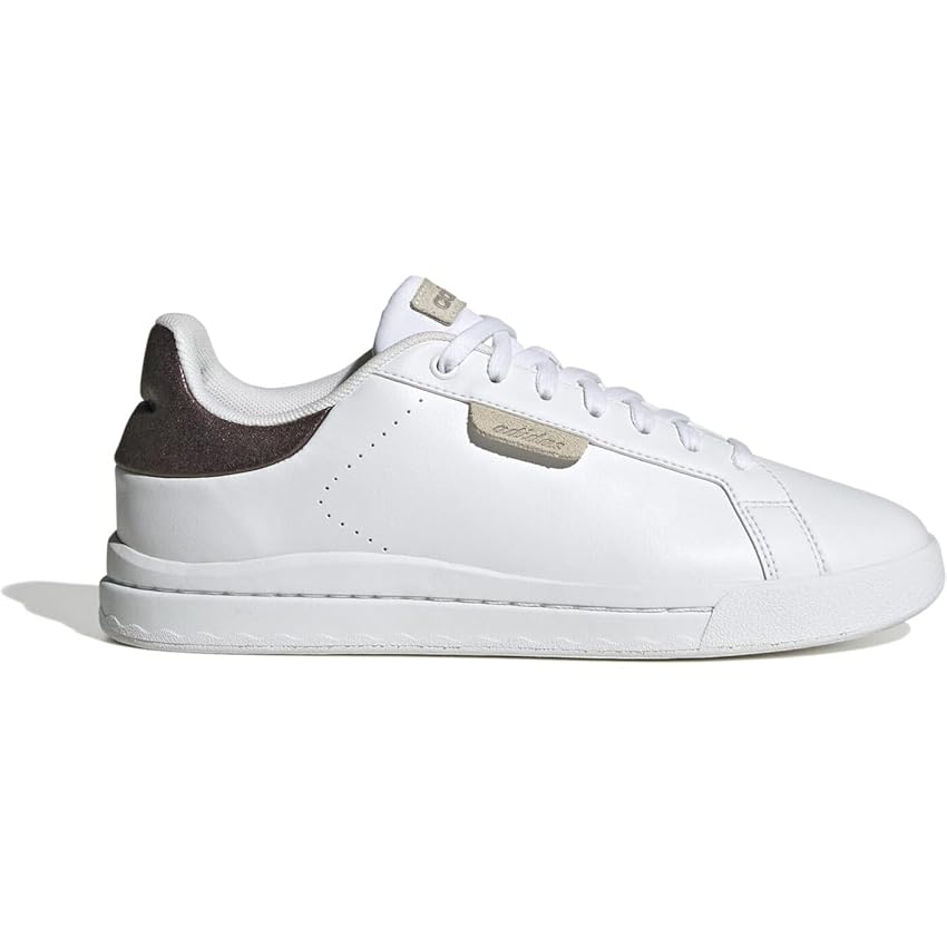 adidas Donna Court Silk Shoes, Cloud white/Cloud white/champagne met, 36 2/3 EU