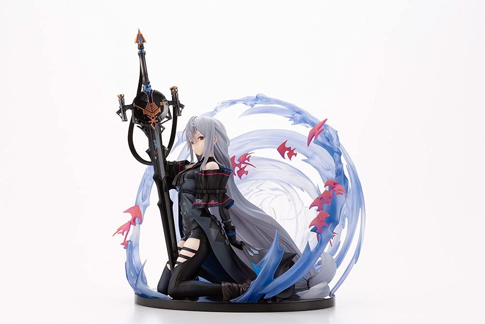 Kotobukiya ARKNIGHTS Skadi Elite 2 Version Figure - Red, Blue