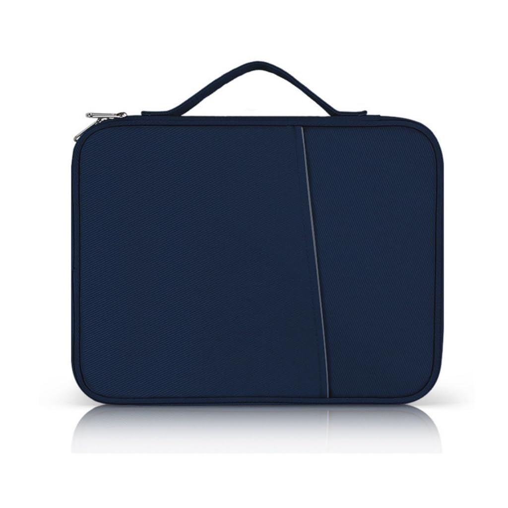 Sodeber Navy Blue 12 14 Inches B-B Laptop Case Shockproof Protective Sleeve Storage Bag Wear For 10.8-11Inch/12-14Inch Tablet Laptops