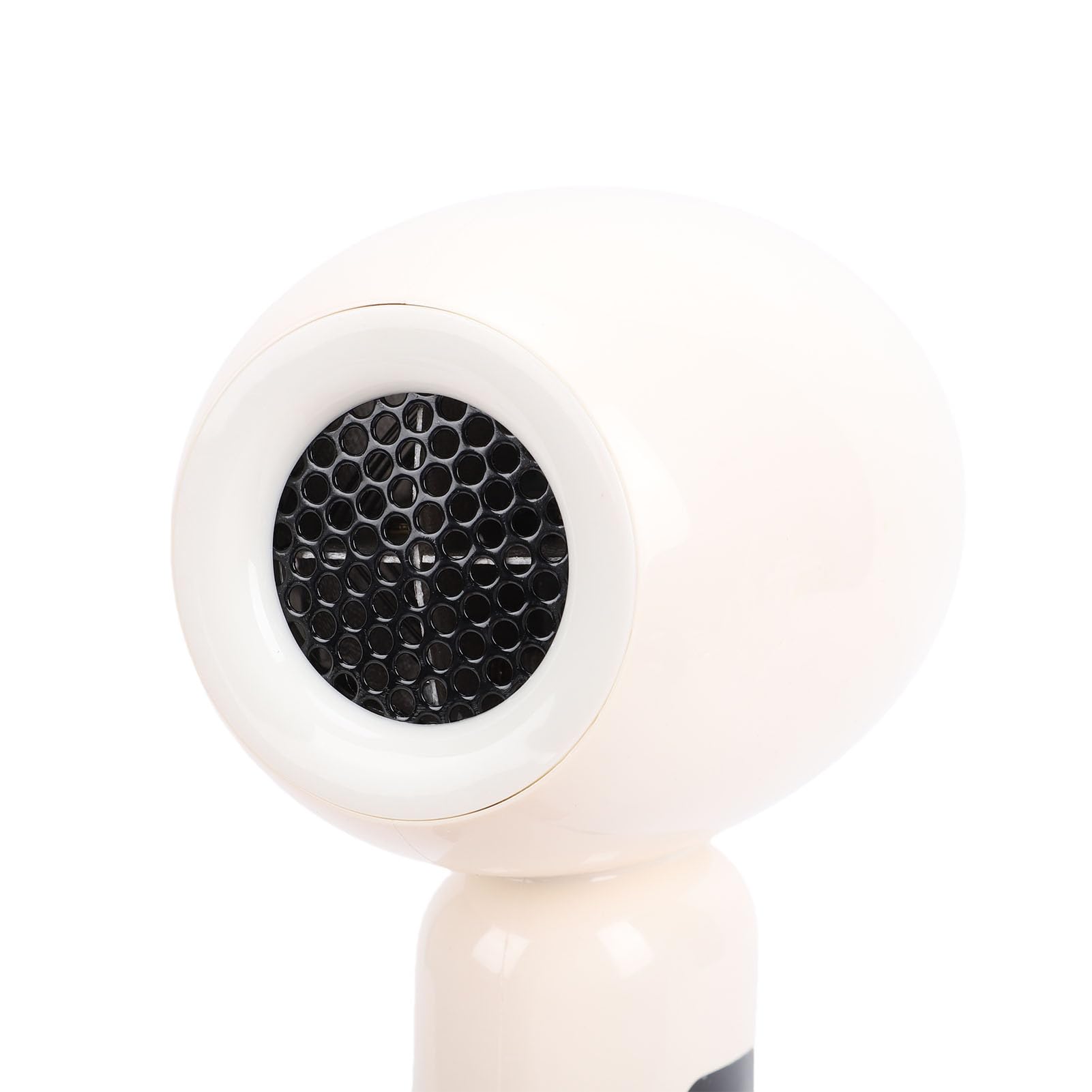 Fockety Kabelloser Haartrockner für Babys und Kinder, Tragbarer, Wiederaufladbarer, Sanfter, Leiser Mini-Fön, Kleiner Haartrockner mit Ladestation und 5000-mAh-Akku für Zuhause (Beige)