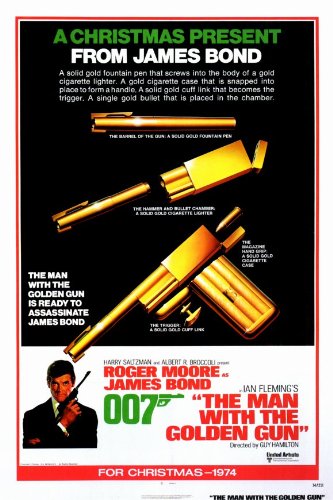 Amazon.co.jp: 映画ポスター 海外版 007/黄金銃を持つ男 (28 cm x 43