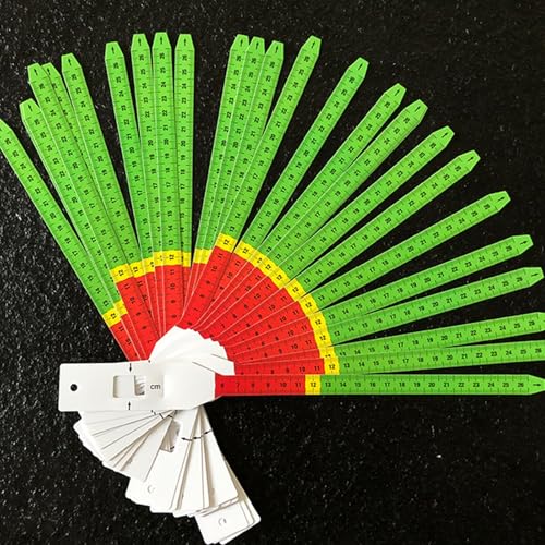 Cinta métrica para medir cabeza y brazo de bebé portátil miniatura 6