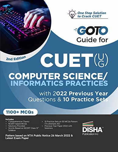 Go To Guide for CUET (UG) Computer Science/ Informatics Practices with ...