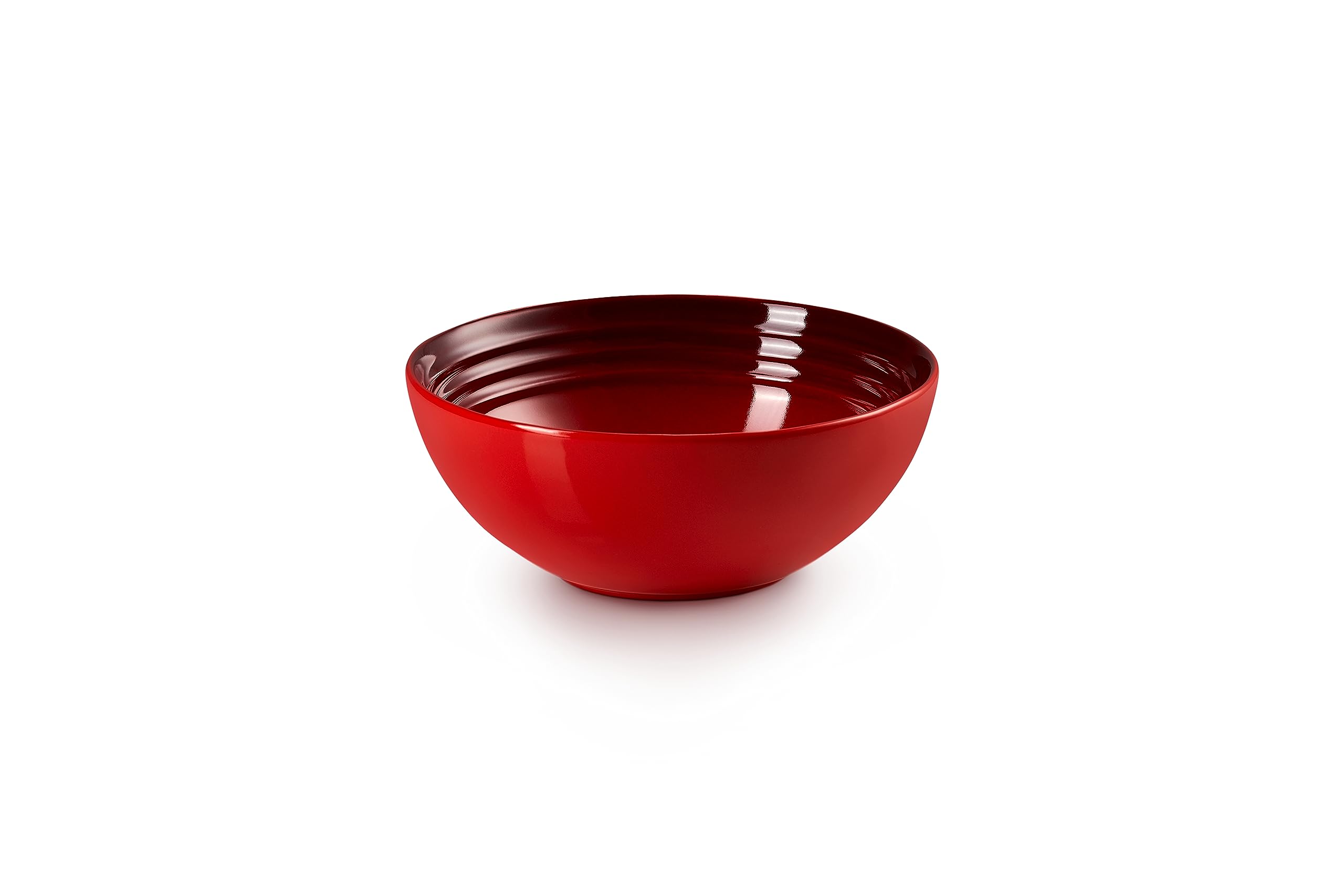 LE CREUSET Vajilla de 12 piezas de cerámica de gres, Cereza, 79351000607081