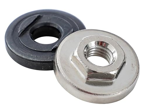 KATSU Tools Winkelschleifer-Aufsatzadapter, M14 Buchse auf M10 Außengewinde-Konverter mit 10 mm Bohrfutter und Flanschmuttern, passend für Kern-Bits, Schleifscheiben, Polierpads und mehr