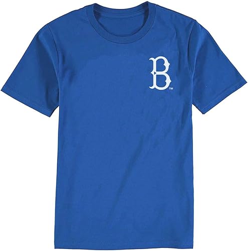 Miniatura 2 de Outerstuff Jackie Robinson Brooklyn Dodgers #42 Kids Size 4-7 Player Name & Number T-Shirt