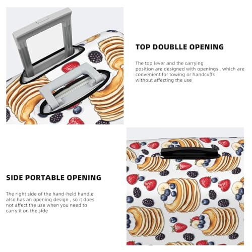 Luggage Cover Protector - Berry Cakes Print Suitcase Covers for Luggage Fit 25-28 Inch Suitcase4