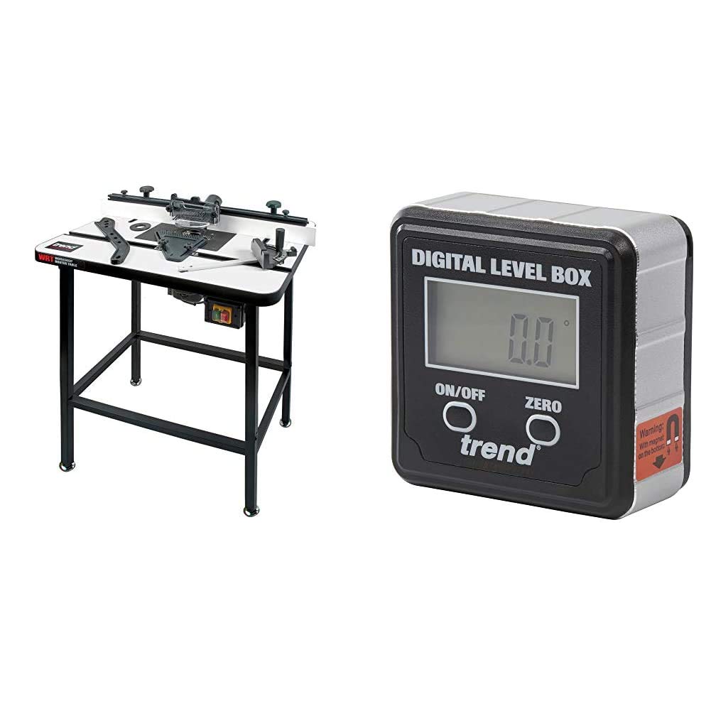 Buy Trend WRT Workshop Router Table, 240 Volt & DLB Digital Level Box ...