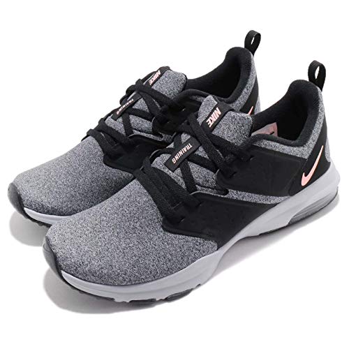 Tênis feminino Nike Air Bella TR WMNS, Black/White/Wolf Grey, 6.5