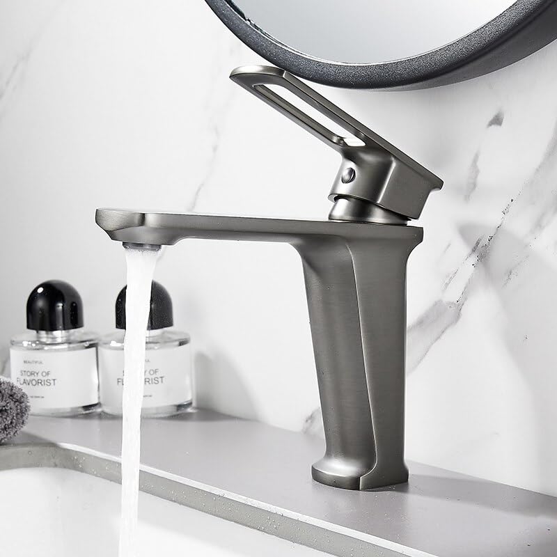 Grifos monomando para lavabo grifos de baño de latón mezclador