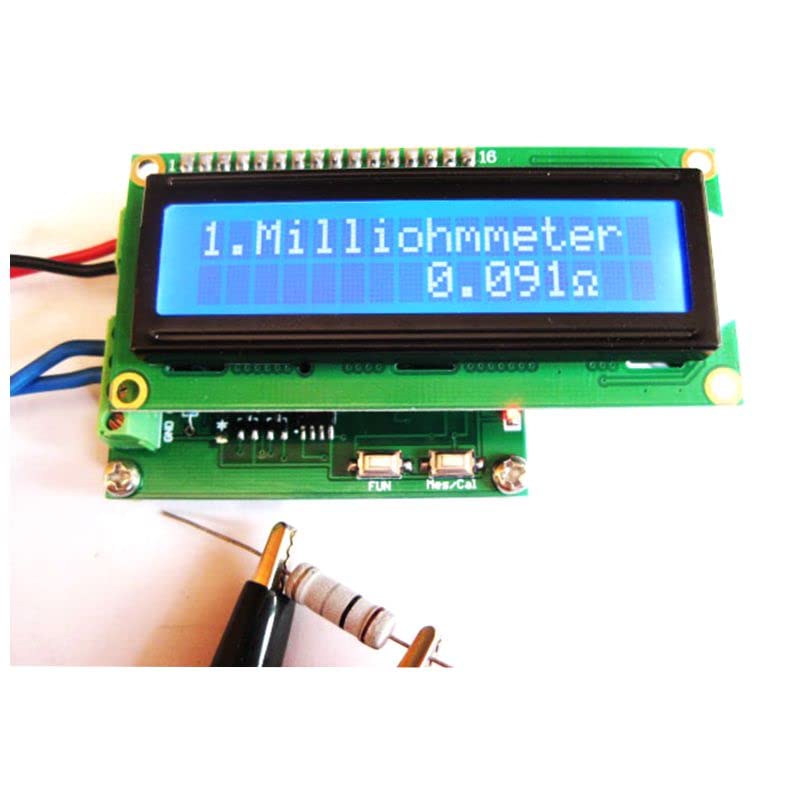 HR390 Milliohmmeter Low Resistance Tester Ohmmeter Measuring Resistance Value