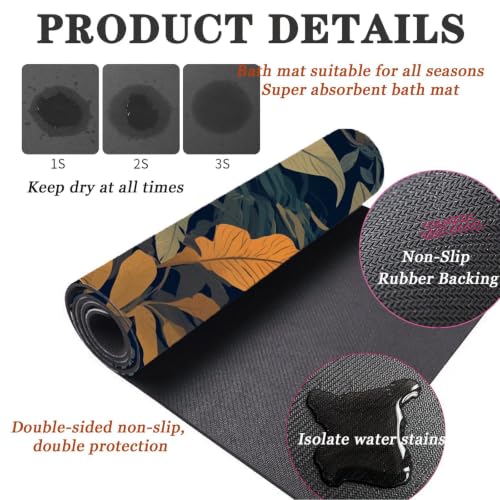 Bath mat rug diatomite 50x80cm lavable en machine super absorbant