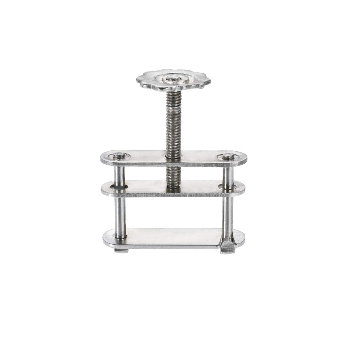 sourcing map Contrôle Flux Tuyauterie Pince Laboratoires Réglable Spriale Vis Compresseur Tuyau Pince Laboratoire pour Laboratoires 5Pcs