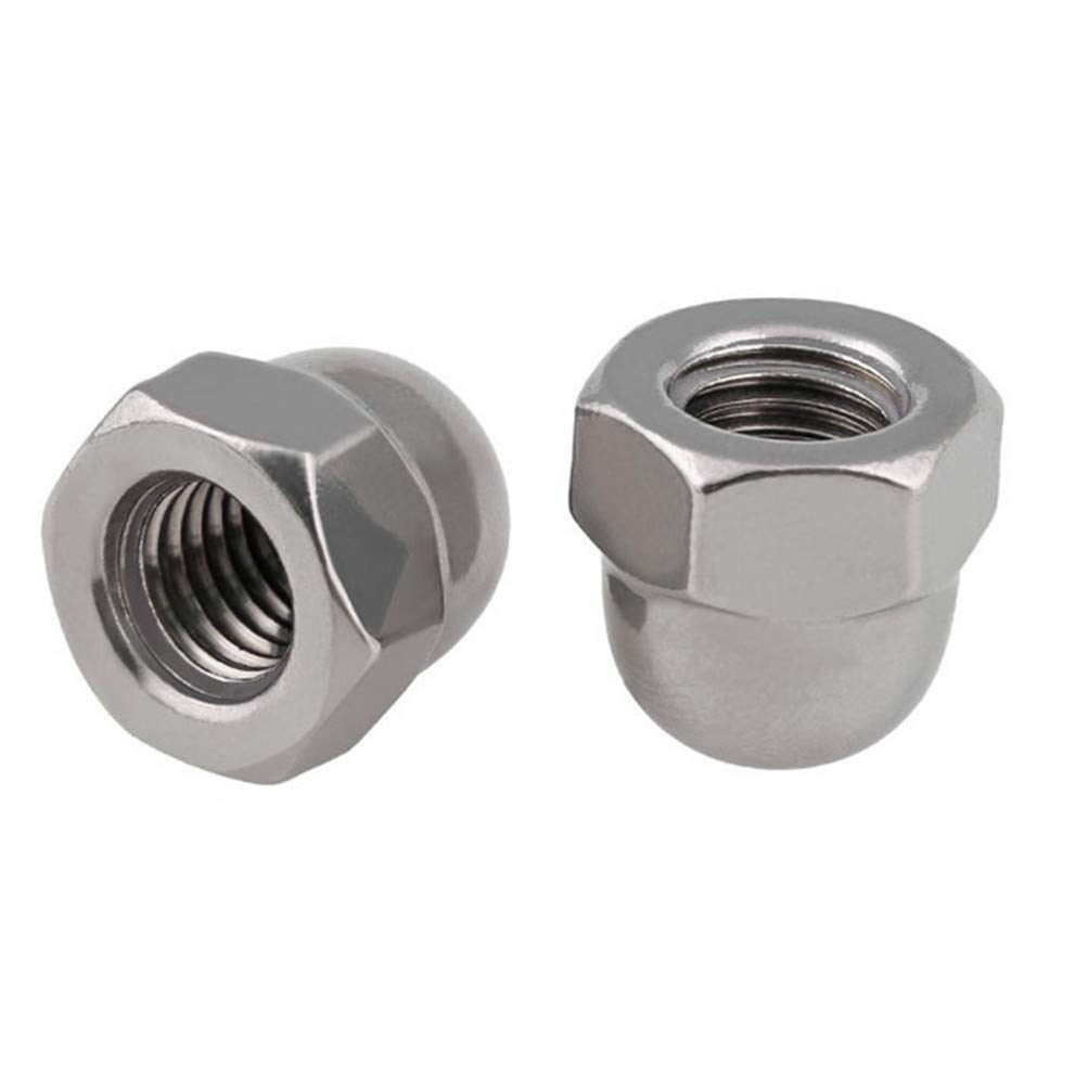 FullerKreg 3/8"-16 Acorn Cap Nuts,18-8 Stainless Steel, Quantity 15
