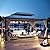 YOLENY 12'x16' Hardtop Gazebo, Outdoor Polycarbonate Double Roof Canopy, Aluminum Frame Permanent Pavilion with Curtains and Netting, Sunshade for Garden, Patio, Lawns