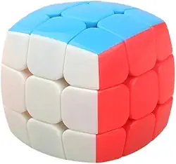 Cubo Mágico Profissional 3x3x3 Colors Arredondado 5cm de lado