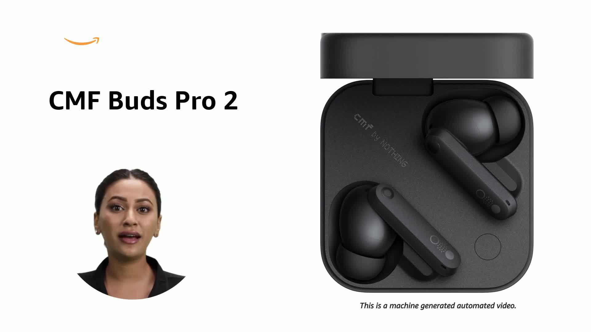 CMF BY NOTHING Buds Pro 2 Wireless Earbuds with HiFi Sound, 50dB