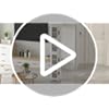 VECELO 4-Tier Tall Narrow Storage Cabinet with Movable Wheels, Adjustable Shelves, Anti-Tip, Slim, for Small Space, Bathroom, Kitchen, Laundry, White - Image 8