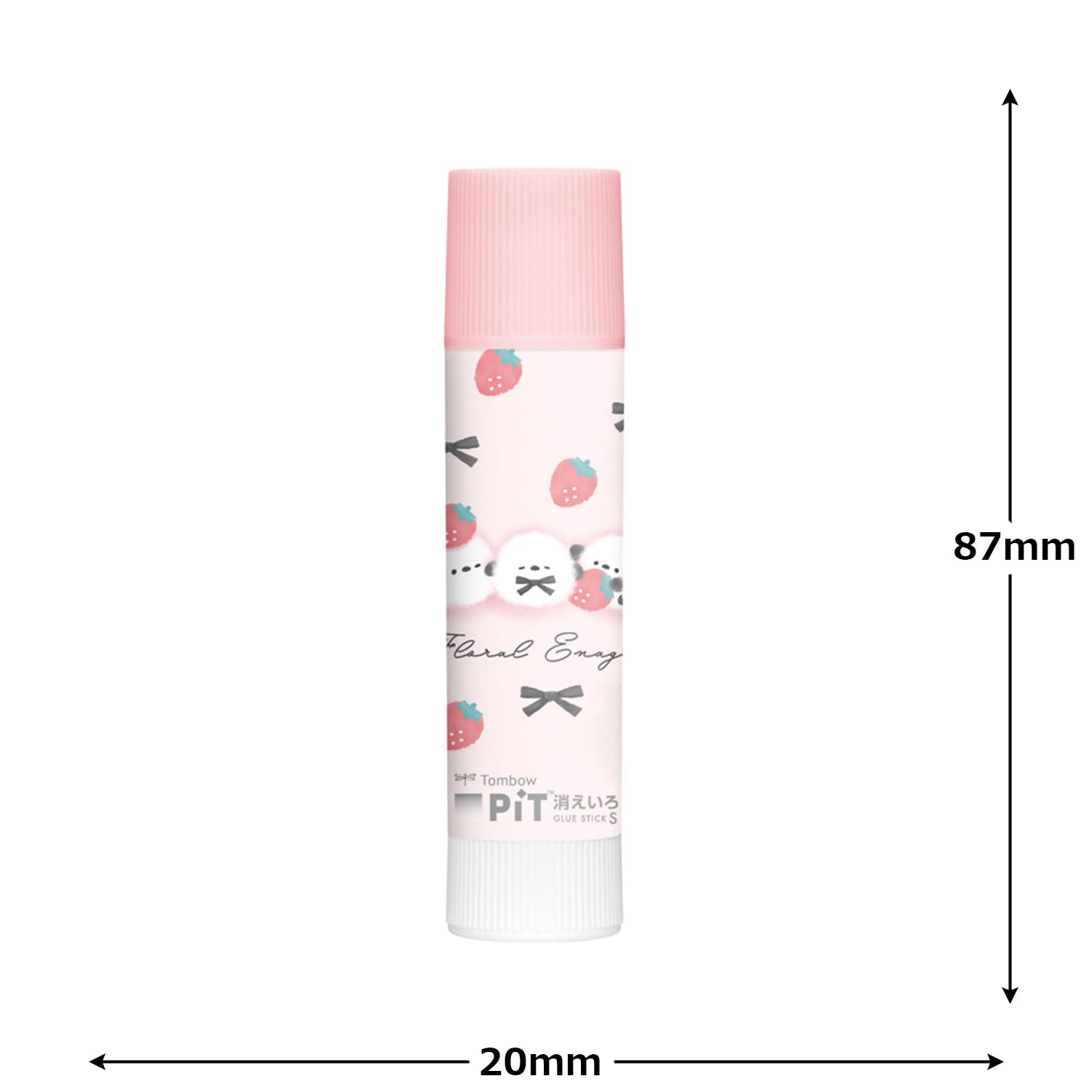 Amazon | カミオジャパン のり PIT消えいろスティックのり フローラル