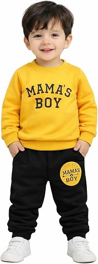NOVA BLOOM Boys Yellow Full Sleeve Cotton Dress for Summer | Kids Casual Wear Shirt & Pant Set | Soft Breathable Clothing ...
