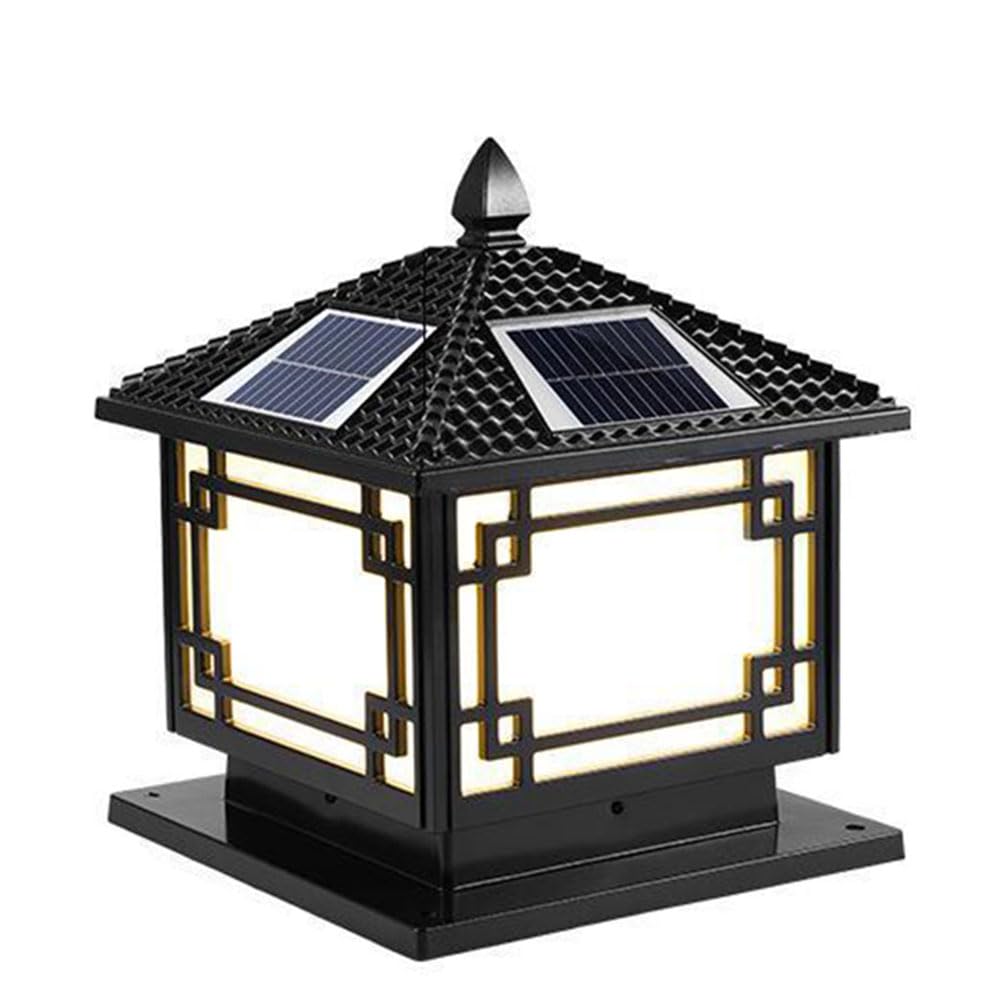 Lámparas de columna solar IP65 para caminos oscuros sin cables 7