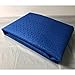 Speed Cloth Poker Table Fabric - 108X60 Inch Section of Casino Card Game Table Felt Top Cover Accessories - Blue
