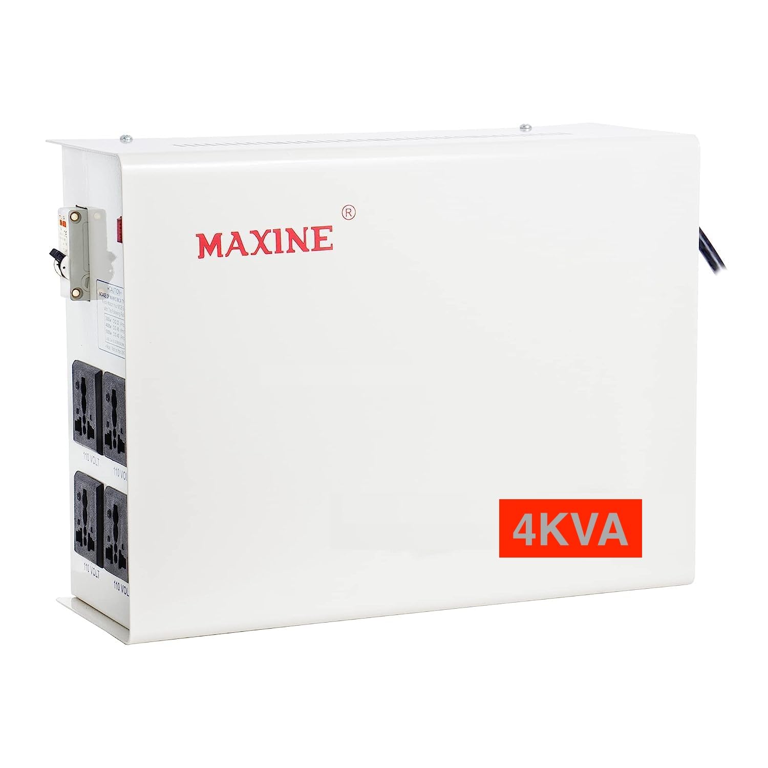 Maxine 220v to 110v Stepdown Transformer 4000 Watt Voltage Converter for US, Taiwan, Canada Products used in India - 1 Year Warranty