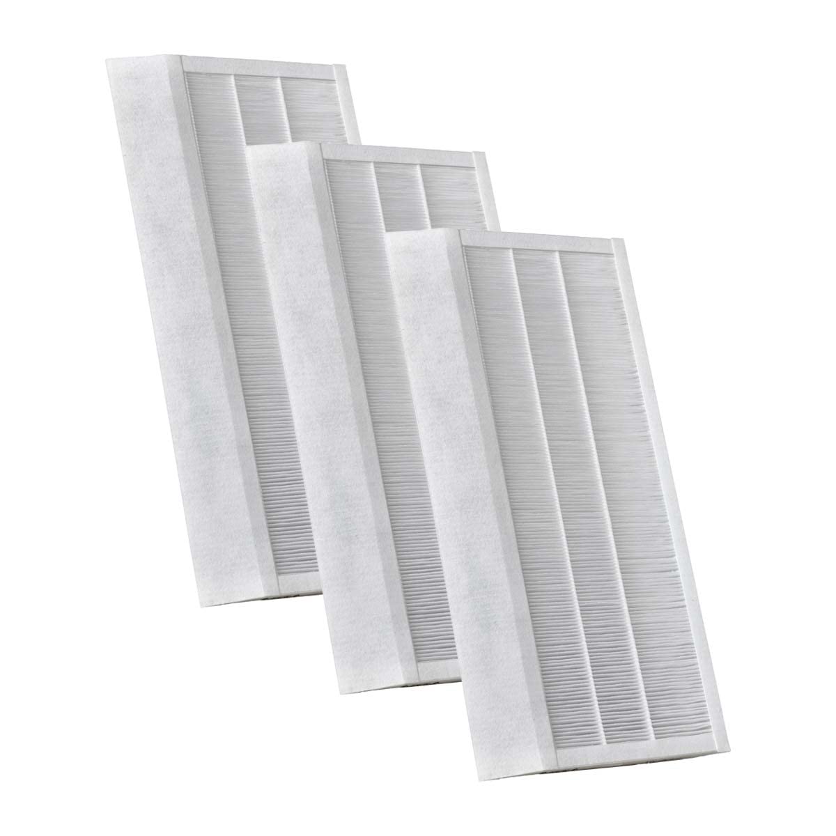 KWL 1669552 - Filtro de aire para Wolf CWL-2 325/400, 3 filtros de polen, F7, 3 filtros compactos de cartón MP de 245 x 500 x 22 mm, F7 (ángulo oblicuo)