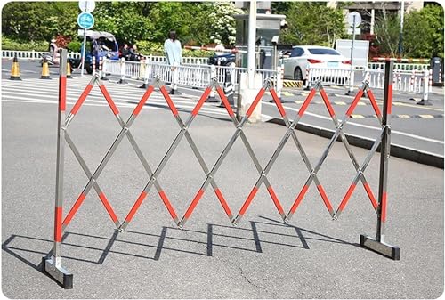 Barrera de seguridad retráctil para concertina, valla de tráfico portátil para control de multitudes y gestión del tráfico, ideal para eventos y seguridad al aire libre