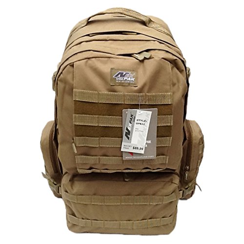 22" 4300Cu.in. Tactical Hunting Camping Hiking Backpack Op822 Tan #TOP2