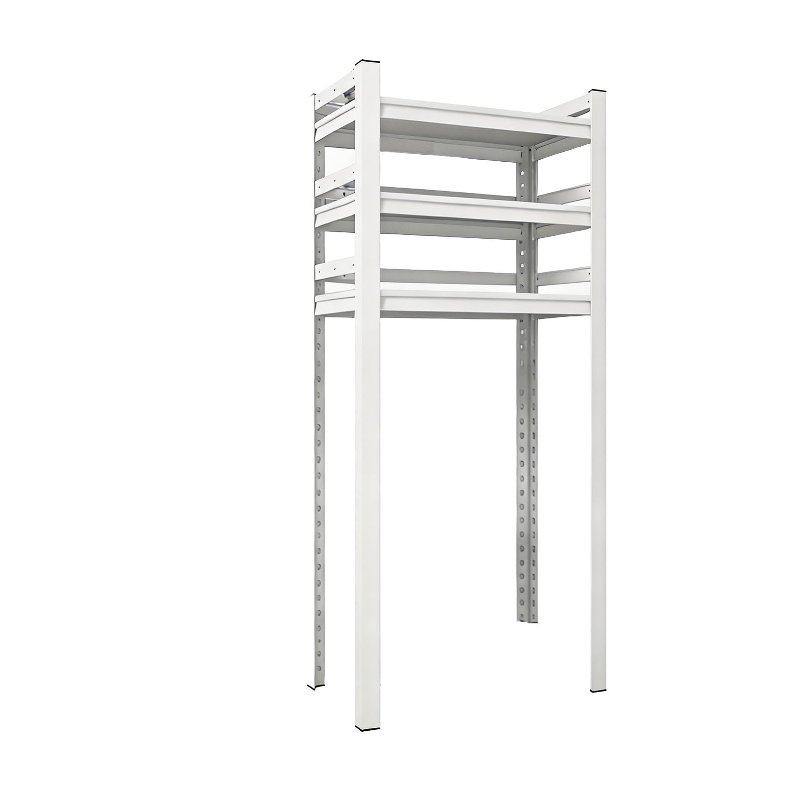 Over the Toilet Storage Rack - No-Drill Freestanding Organizer, Sturdy Solid Frame, Adjustable Layers for Bathroom Space-Saving(A,3-Tier 31.5x13.8x54.3 in)