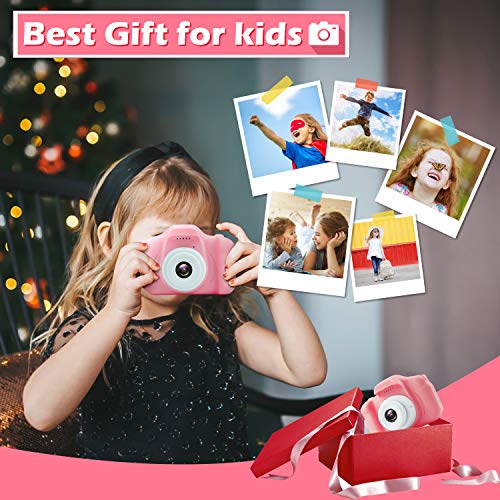 image for Jogotoll Kids Camera, 20.0MP Digital Dual Camera with 32GB SD Card, El