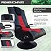 X Rocker Extreme III 2.1 Video Pedestal Gaming Chair, with 2 Speaker High Tech Audio System, Foldable, Wireless, 5149201, 29.13
