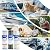 Rv Water Filter Replacement Cartridge, 0.01 Micron Replacement Cartridge for Universal 2.5" X 10" Rv Water Filter System, Compatible With WLSINJL Ultra Rv Water Filters, 3 Pack