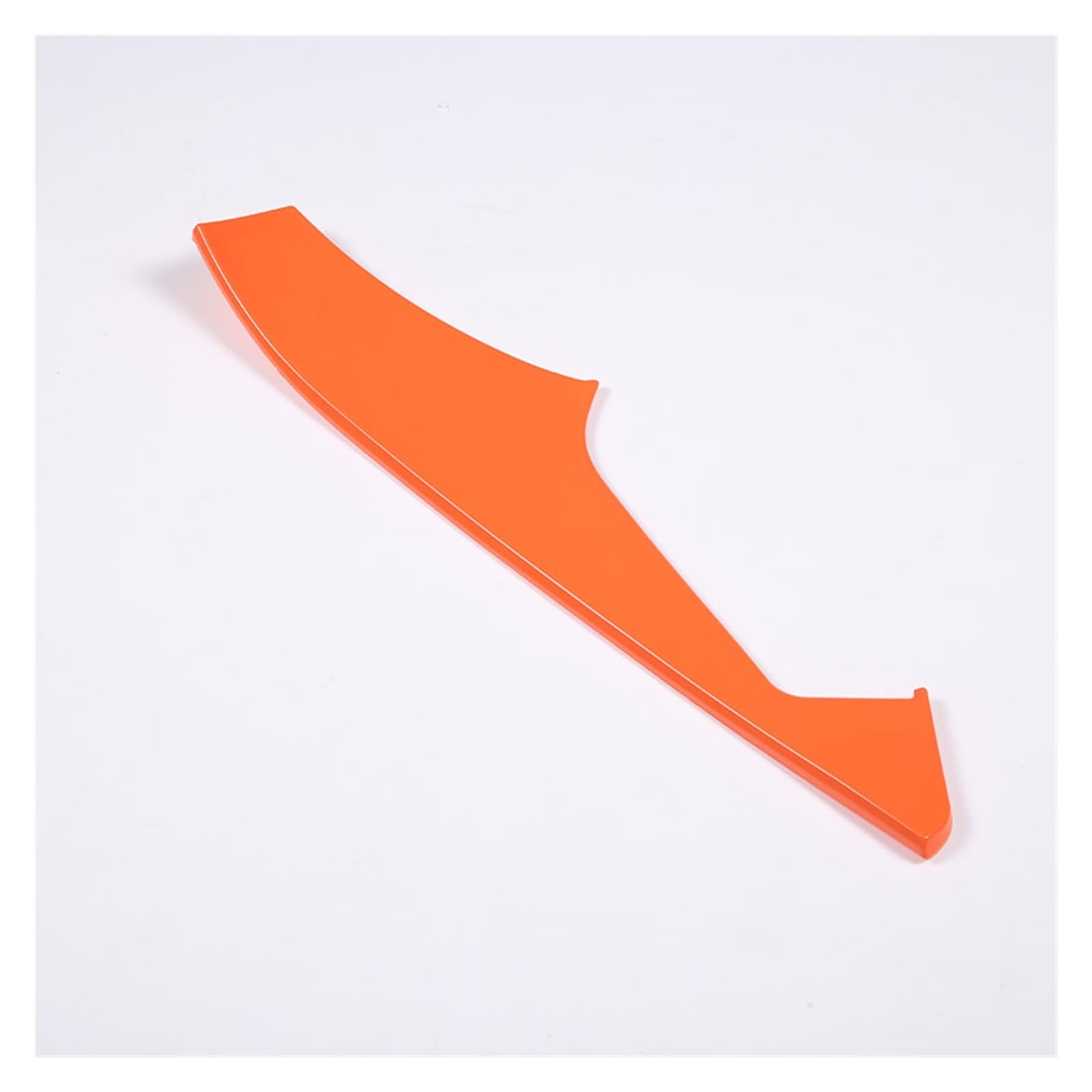 Car Interior for Chevrolet for Corvette C7 14-19 Accessories ABS Car Main Driver's Inner Door Panel Cover Sticker Trim Sticker Trim Sticker Accessories(Orange)