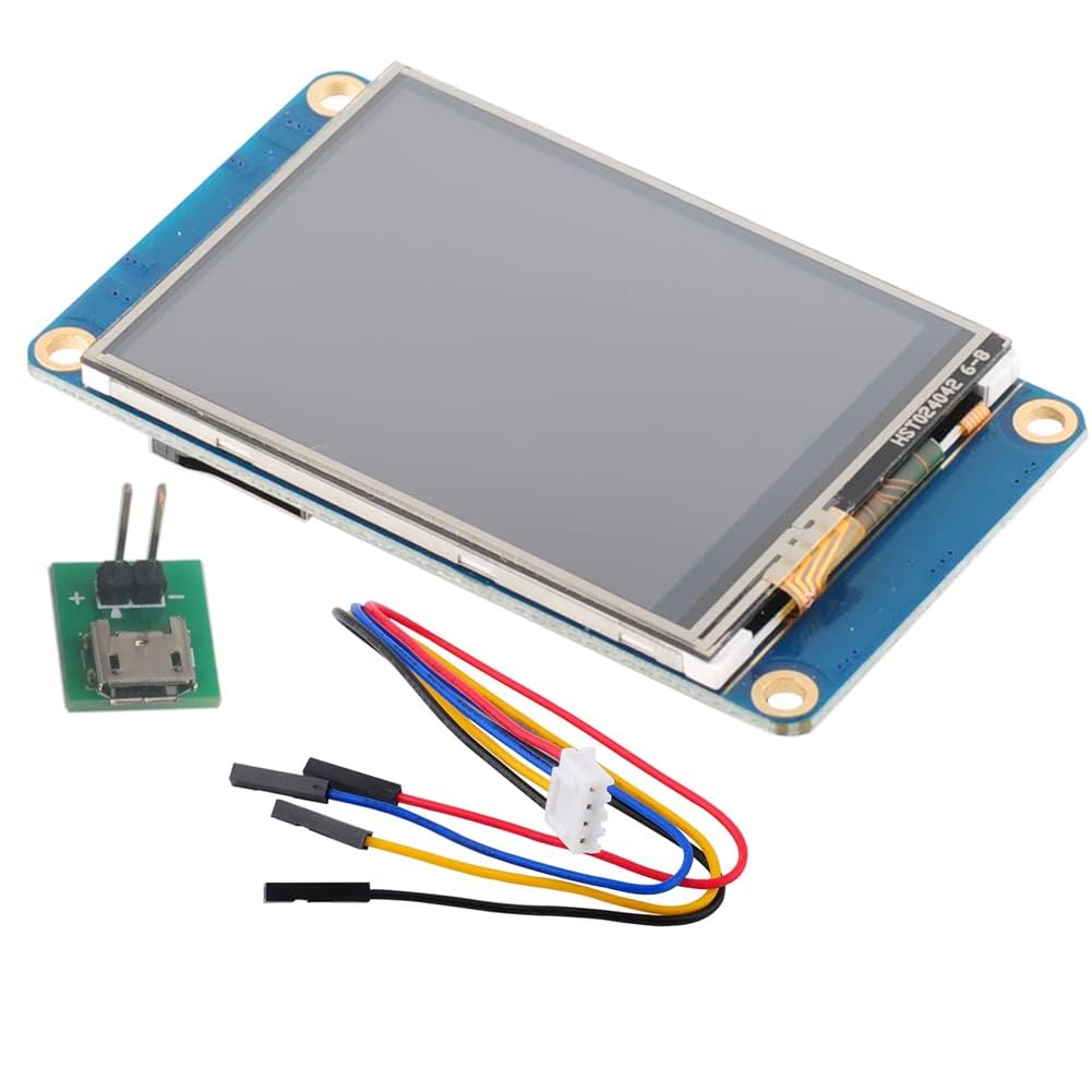 Digitalkey Nextion NX4827T043 Pantalla de 4.3 pulgadas HMI Inteligente Smart USART UART Serial Módulo Panel táctil TFT LCD para kit Raspberry Pi y Arduino