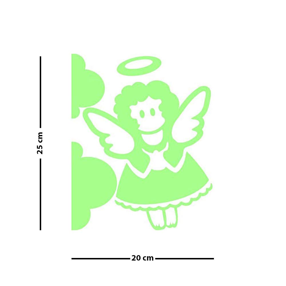 Ambiance Sticker Children's Glow in The Dark Angel 25 x 20 cm, Angel2, 25x20 - Image 4