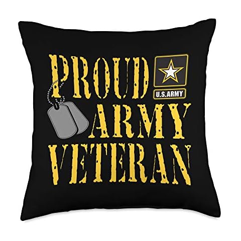 Army Veteran Pride Throw Pillow Cover