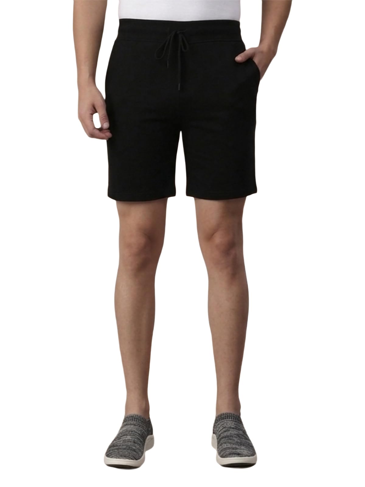 Lux Cozi Men's Cotton Regular Fit Solid Shorts with Side Pockets | Shorts for Men | Pack of 1-image-40