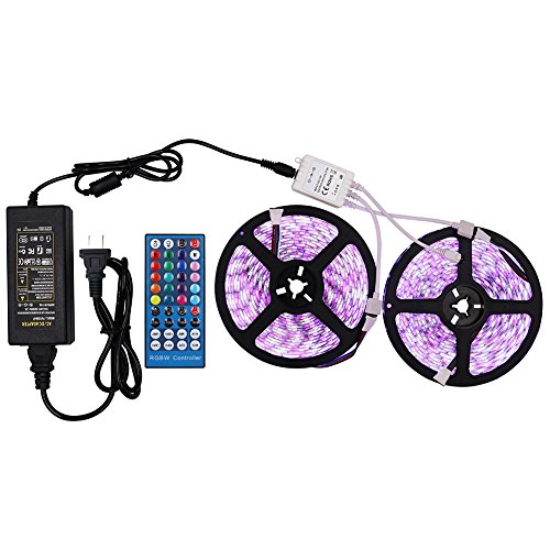 Kit Tira de Luces LED Flexible 12V 10m RGB Blanco Cálido miniatura 1
