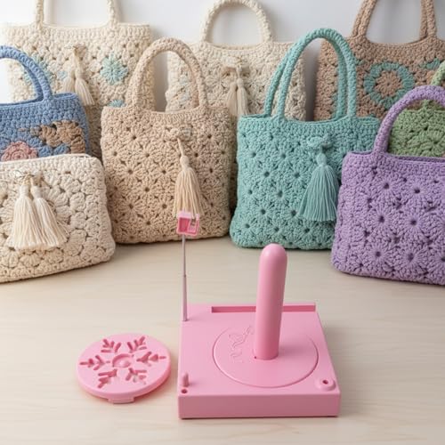 Soporte para ovillo de lana desmontable con porta móvil 6